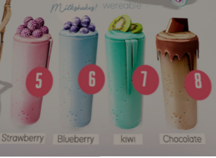 5 ionic : Strawberry Milkshake