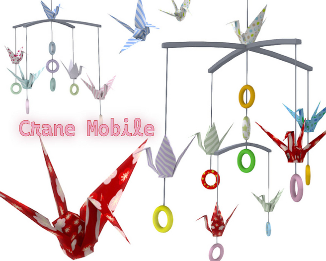 Origami Crane Mobile