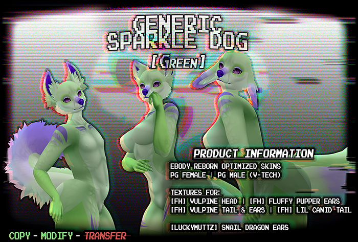 ERROR: OWL [Green Generic Sparkle Dog Mod]