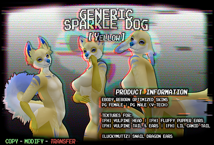 ERROR: OWL [Yellow Generic Sparkle Dog Mod]