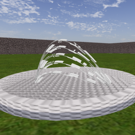 Garden decor,rotate, FP mesh,