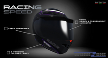 {wZ} Helmet Racing Speed Purple