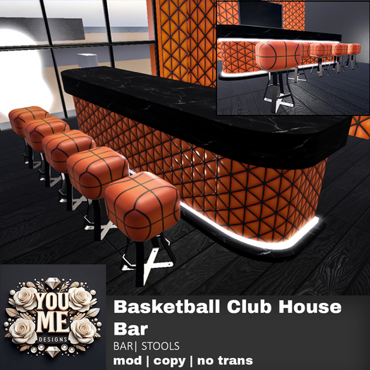 {You&Me Designs} Basketball House Rezzer Bar HUD add