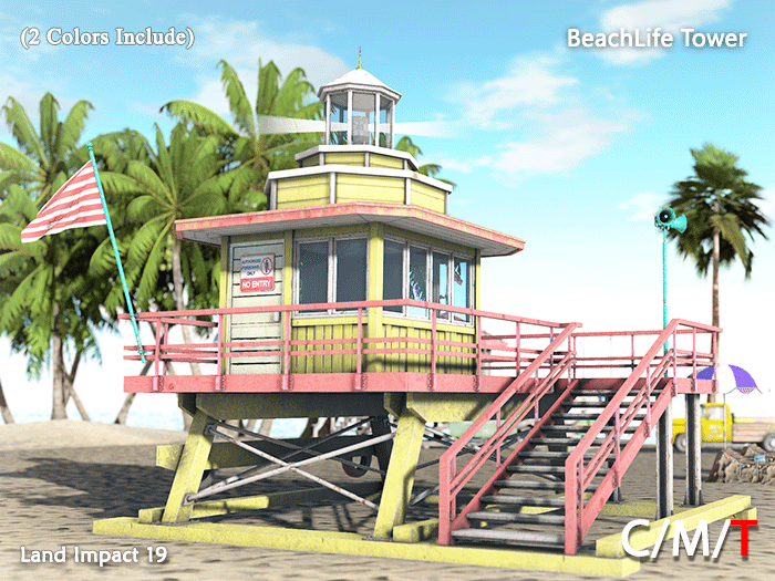 "Killer's" BeachLife Tower (2 Colors Inside)