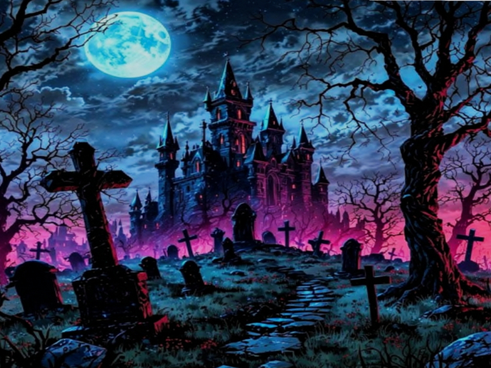 Castle Graveyard Texture