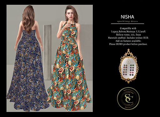 *SC* Nisha flower patterned DEMO