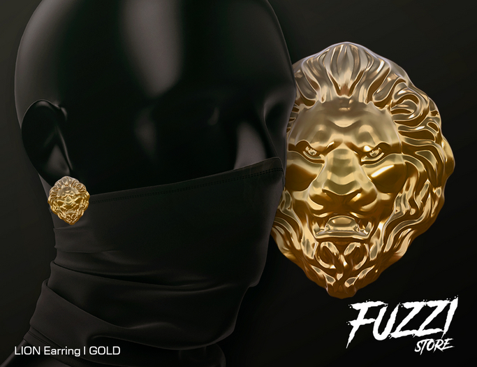 FUZZI STORE - LION EARRING