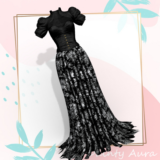 Black Frilly Gown Reborn