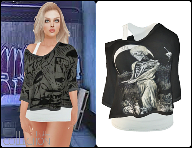 (40) Nancy Slouch Top #9