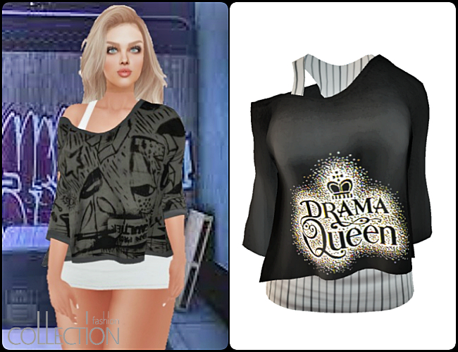 (40) Nancy Slouch Top #5