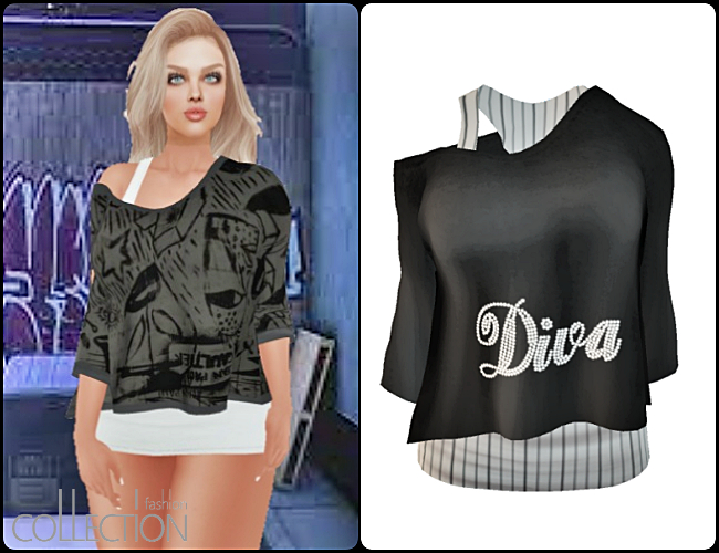 (40) Nancy Slouch Top #4