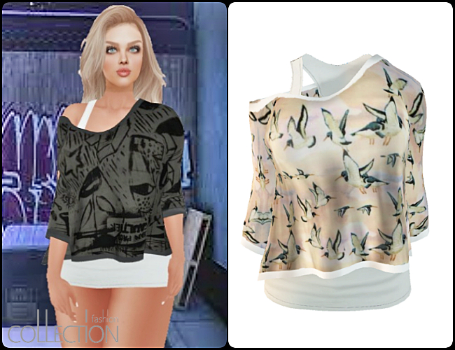 (40) Nancy Slouch Top #2