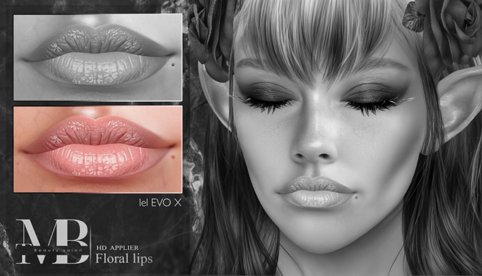 [T.M.B]Floral Lips  LEL EVOX DEMO