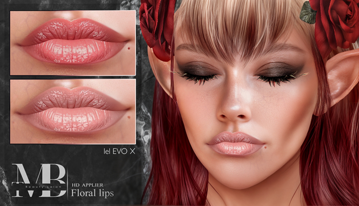 [T.M.B]Floral Lips  LEL EVOX