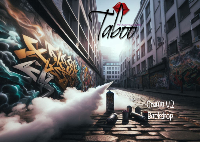 Taboo - Graffiti V.2 Backdrop - UnPack HuD