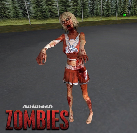 Cheerleader Zombie Animesh - Li 19