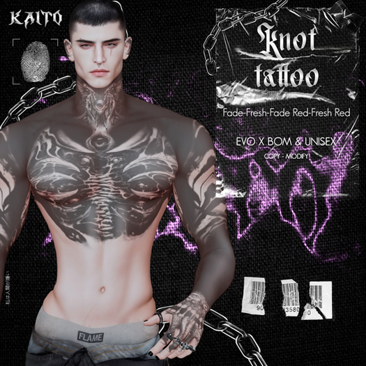 [KAITO] Knot Tattoo