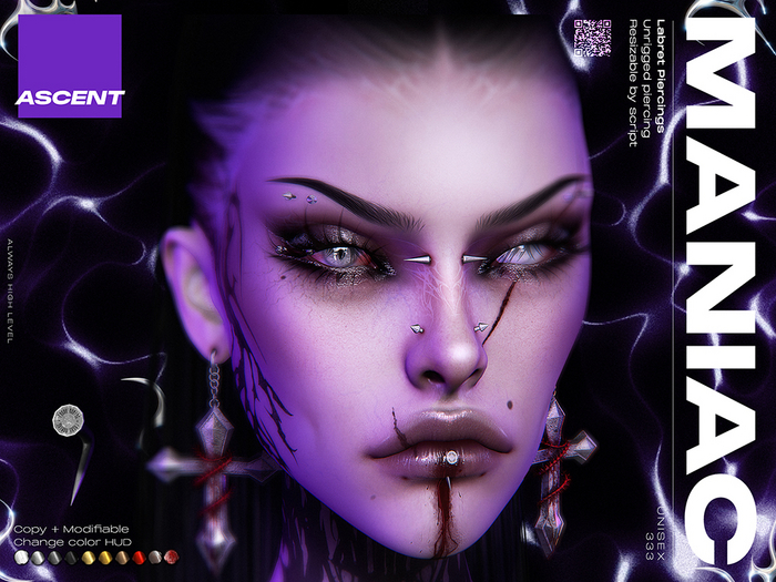 ASCENT - Maniac Piercing - Unrigged