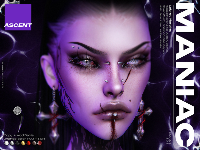 ASCENT - Maniac Piercing F - PBR