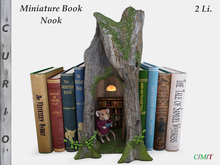 Miniature Book Nook