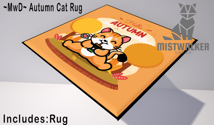 ~MwD~ Autumn Kitty Rug (ADD ME)