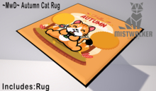 ~MwD~ Autumn Kitty Rug (ADD ME)