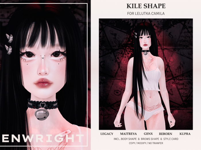 ENWRIGHT - Kile Shape┃Lelutka Camila