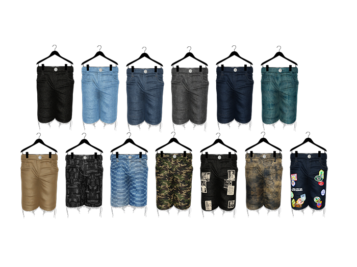 Spade: Mason Jean Shorts (Fatpack)