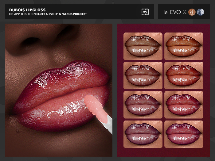 ives. dubois lipgloss - deluxe