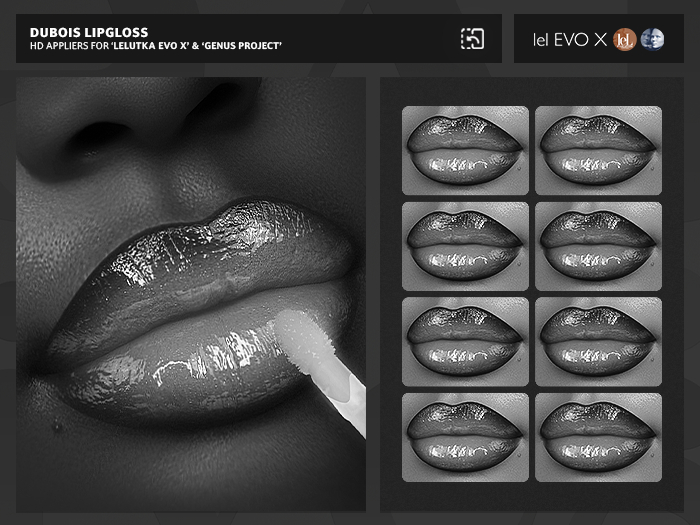 ives. dubois lipgloss - demos