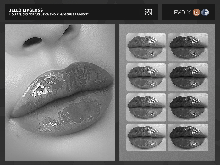 ives. jello lipgloss - demos