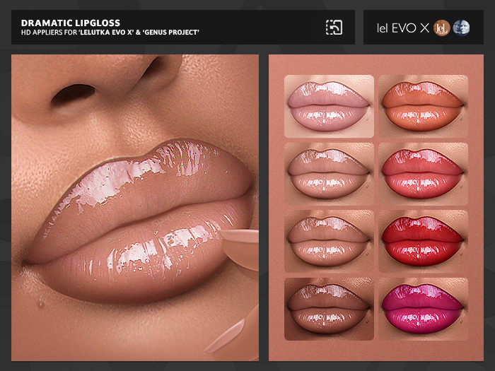 ives. dramatic lipgloss - deluxe
