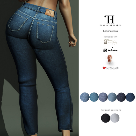 Thalia Heckroth - Sharma jeans FATPACK