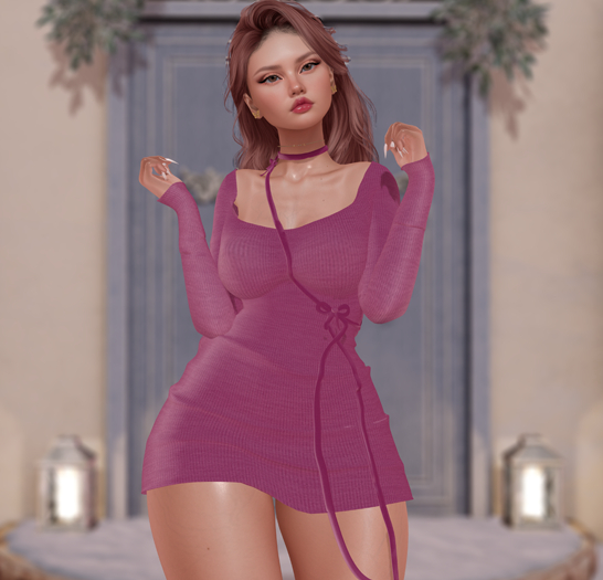 .:HUD PS Store.: Amélia Dress Pink