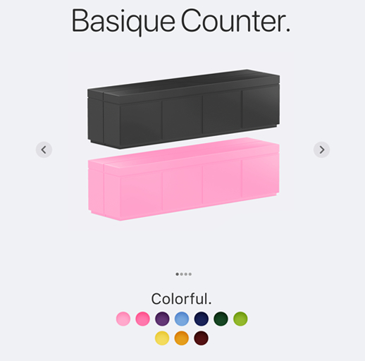 ROOM.900 Basique Counter Colorful - BOX