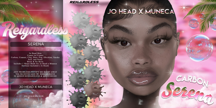 Reigardless - Serena Carbon Skin Only JO HEAD