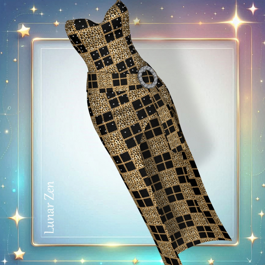 Leopard Gown Bombshell
