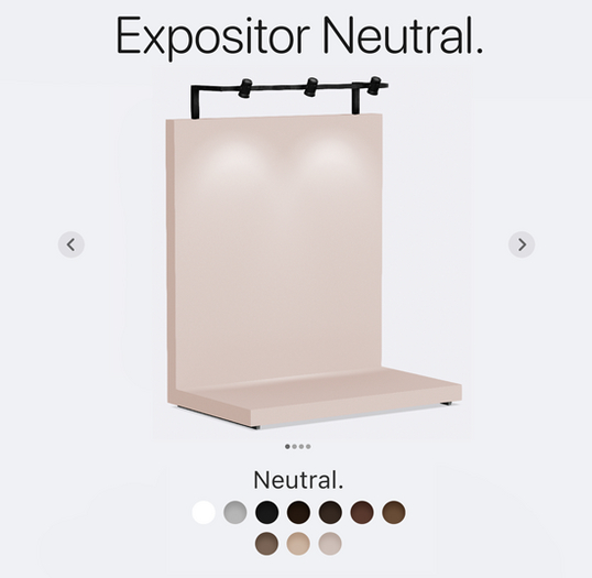 ROOM.900 Expositor Neutral - BOX