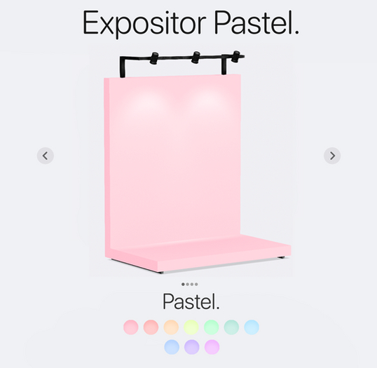 ROOM.900 Expositor Pastel - BOX