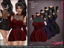 ~Sassy!~ Violetta dress - Dark colors pack