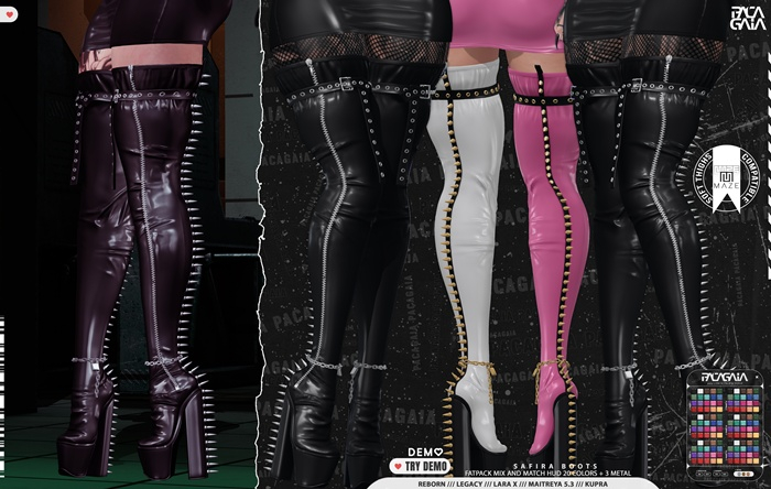 Pacagaia - Safira Boots // DEMO // UNPACK