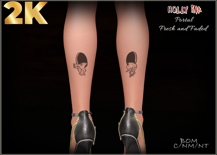 Holly Ink - Portal 2K BOM tattoo