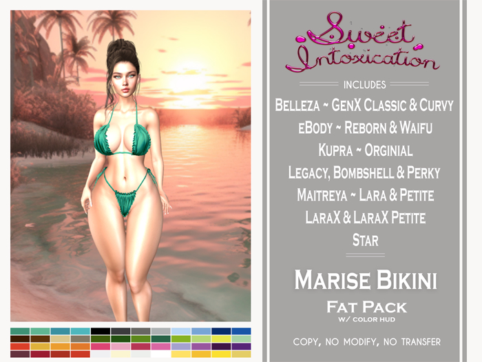::Sweet Intoxication:: Marise Bikini - Fat Pack