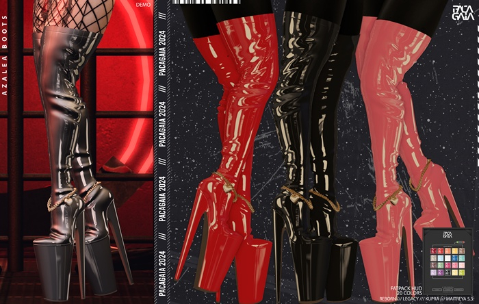 Pacagaia - Azalea Boots // DEMO // UNPACK