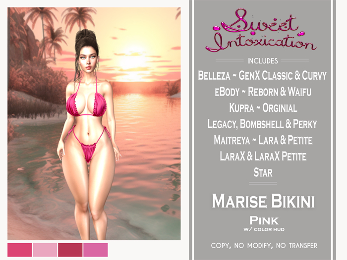 ::Sweet Intoxication:: Marise Bikini - Pink