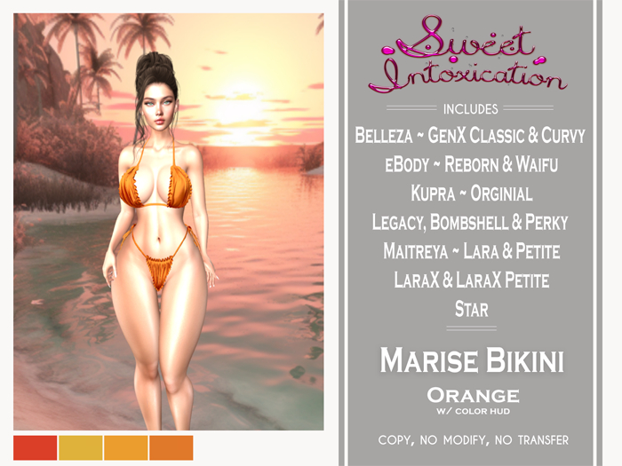 ::Sweet Intoxication:: Marise Bikini - Orange