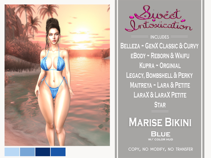 ::Sweet Intoxication:: Marise Bikini - Blue