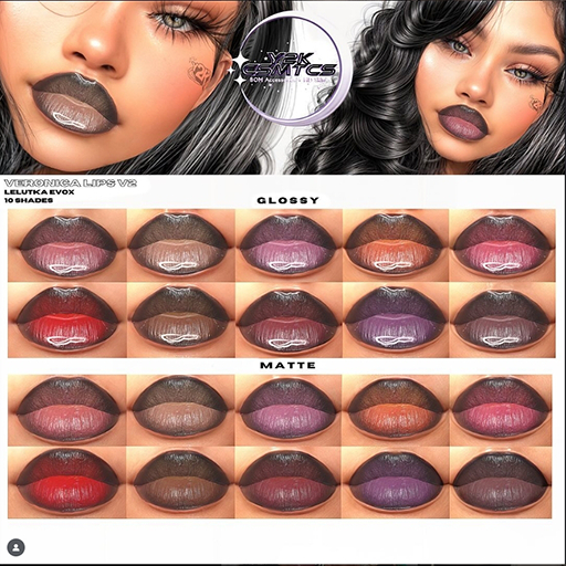 #Y2KCSMTCS. Veronica Lips V2 Matte [unpacker]