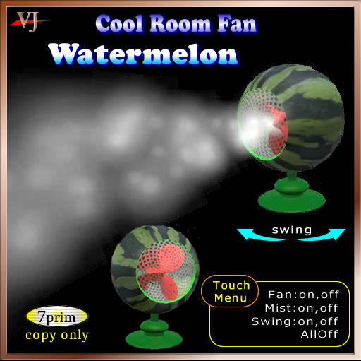 Room Fan Ball Watermelon