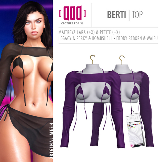 [ADD] Berti Top - Violet